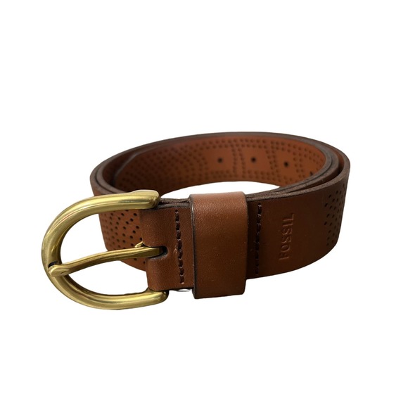 Fossil leather belt - Picture 1 of 4